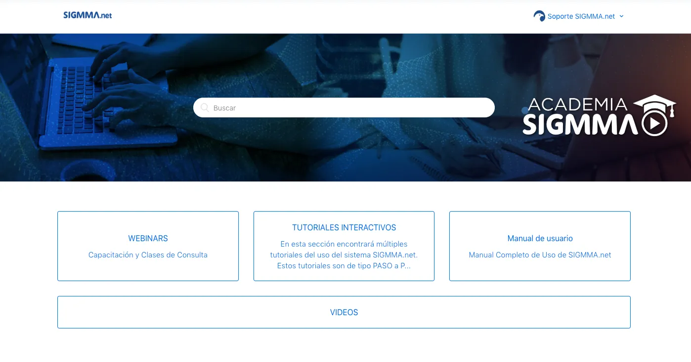 Capacitación SIGMMA.net - Agencias de Viajes - Webinars - Ilimitada - Academia